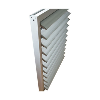 1.0mm-1.4mm πάχος προφίλ Γερμανία Αλουμίνιο Λουβέρ παράθυρο με πόρτες κυλίνδρων