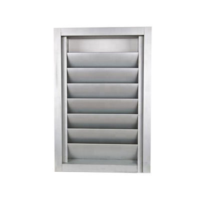 1.0mm-1.4mm πάχος προφίλ Γερμανία Αλουμίνιο Λουβέρ παράθυρο με πόρτες κυλίνδρων