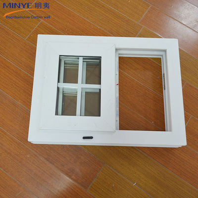 Μικρό Upvc Sliding Window in Modern Design Style with Horizontal Opening Pattern (Μικρό Upvc Sliding Window στο σύγχρονο σχεδιαστικό ύφος με οριζόντιο πρότυπο ανοίγματος)