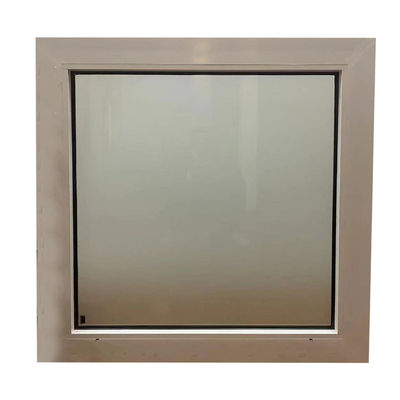 Ανθεκτικό σταθερό γυαλί upvc/βινύλιο/pvc παράθυρα με αιολική λειτουργία από τη Σαγκάη