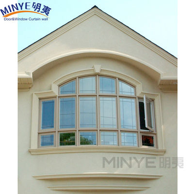 Πλαστικό UPVC πλαίσιο κήπο στυλ Casement παράθυρα για σύγχρονα σπίτια σε σύγχρονο σχεδιασμό