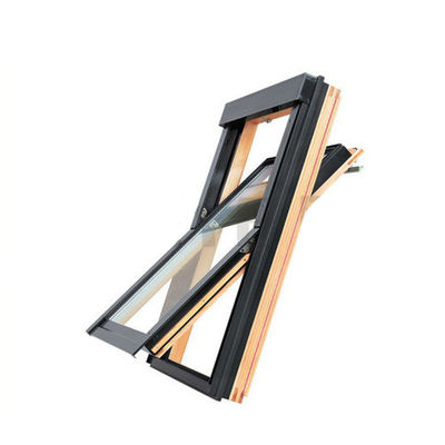 5mm 9A 5mm γυαλί Spec. οροφή οροφής με βενετσιάνικα παραθυράκια και ανασυρόμενο μύγα οθόνη