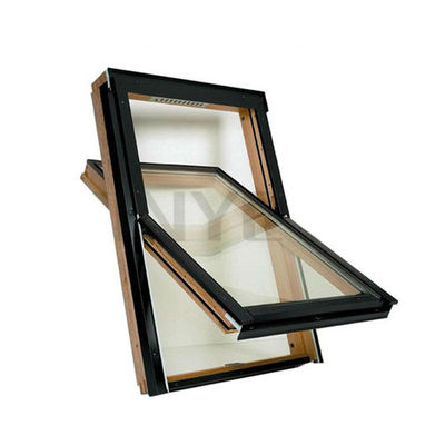 5mm 9A 5mm γυαλί Spec. οροφή οροφής με βενετσιάνικα παραθυράκια και ανασυρόμενο μύγα οθόνη