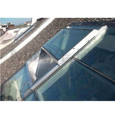 5mm 9A 5mm γυαλί Spec. οροφή οροφής με βενετσιάνικα παραθυράκια και ανασυρόμενο μύγα οθόνη