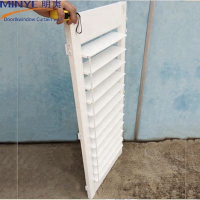 Γερμανία Hardware Vertical Louver Tilt Rod και PVC Shutter Design για προσαρμοσμένες ανάγκες
