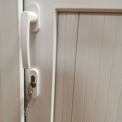 Στυλάδες Ινδικές κύριες πόρτες με PVC πόρτα εισόδου και οθόνη δίχτυ