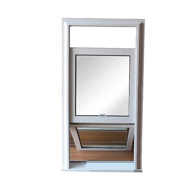 Σχεδιασμός ανεμπόδιστης UPVC/PVC κατακόρυφου συρόμενου παράθυρου για λειτουργία καθιστικού