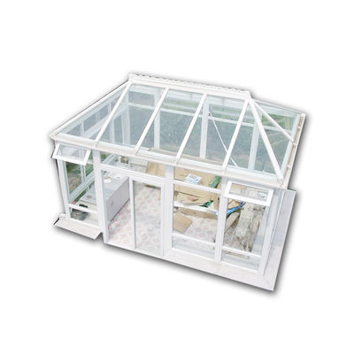 Καλές θερμομόνωση Αλουμινίου Sunrooms για καφέ χρώματα και επίπεδη οροφή χύτευσης