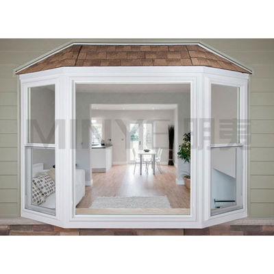 Brown Swing Open Style Φθηνό PVC Βινύλιο Εναλλακτικά παράθυρα με σχεδιασμό παραθύρου