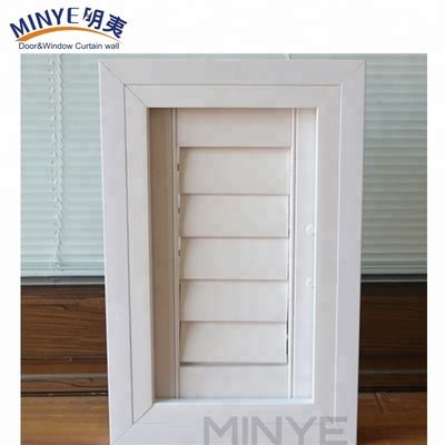 Προσαρμοσμένο παράθυρο PVC Louver με ρυθμιζόμενο σχεδιασμό καταστήματος φυτείας και Louvers