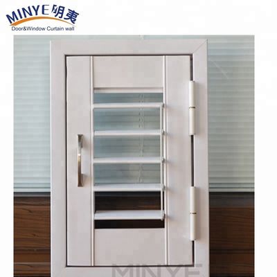 Προσαρμοσμένο παράθυρο PVC Louver με ρυθμιζόμενο σχεδιασμό καταστήματος φυτείας και Louvers