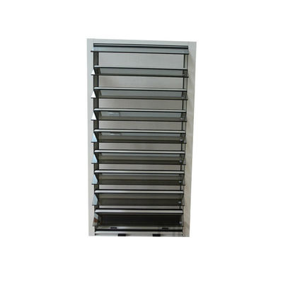 Σύγχρονο σχεδιασμό Powder Coating Aluminum Profile Εγχειρίδιο Ανοιχτό Παγωμένο Γυαλί Φυτοπλαστική Πλατεία παράθυρο