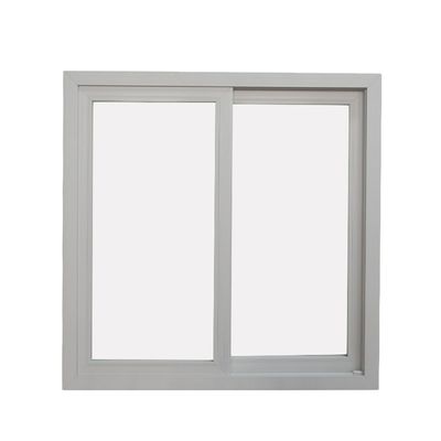 UPVC PVC διπλά γυαλισμένα συρόμενα παράθυρα και πόρτες με υλικό πλέγματος οθόνης από ίνες γυαλιού