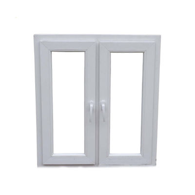 UPVC/PVC Casement Windows Design για τουαλέτα Αντίσταση στον άνεμο 3500pa Swing Open Style