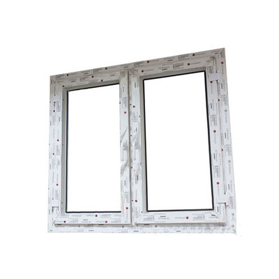 UPVC/PVC Casement Windows Design για τουαλέτα Αντίσταση στον άνεμο 3500pa Swing Open Style