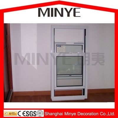 1.4mm πάχος προφίλ Αψίδα Top Design μπάνιο κάθετο συρόμενο παράθυρο αλουμινίου