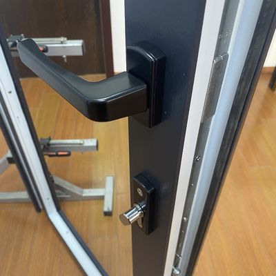 Υψηλής ανθεκτικότητας γαλλικές πόρτες με κάλυψη από γυαλί PVC για εξωτερικούς και εσωτερικούς χώρους