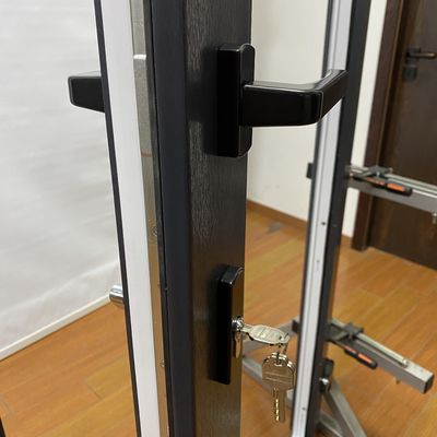 Υψηλής ανθεκτικότητας γαλλικές πόρτες με κάλυψη από γυαλί PVC για εξωτερικούς και εσωτερικούς χώρους