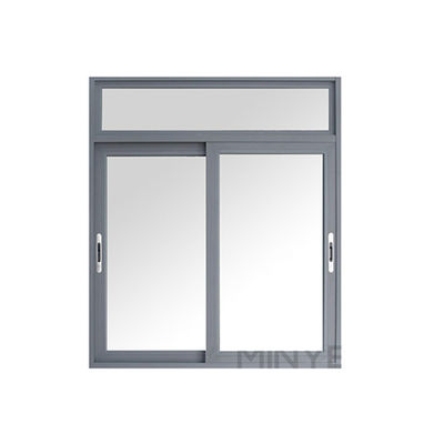 Μεταμοντέρνο Στυλ Σχεδιασμού Sun Shade Glass Windows με προφίλ 6063-T5 Standard Aluminium