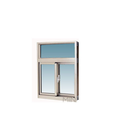 Μεταμοντέρνο Στυλ Σχεδιασμού Sun Shade Glass Windows με προφίλ 6063-T5 Standard Aluminium