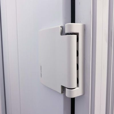 Αδιάβροχο PVC γαλλικό στυλ Κεντρικές πόρτες UPVC κάθετη πόρτα με μαντήλα PVC