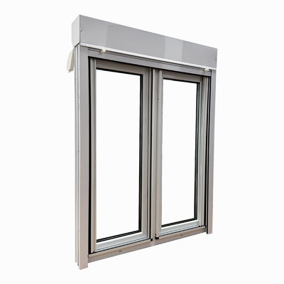 Σύγχρονο σχεδιασμό UPVC Casement παράθυρο με κυλίνδρια παράθυρα Καλή σφράγιση και υψηλή αντοχή