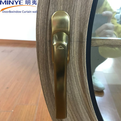 Σύγχρονο παράθυρο Grill Design Aluminium Alloy Casement παράθυρο για την αγορά διπλής οθόνης