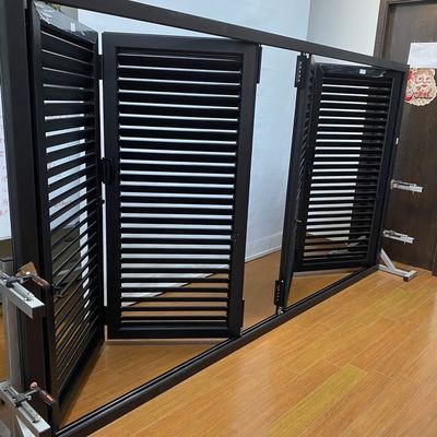 Οριζόντια ανοικτή μοτίβα Πλαστικές βιτρίνες από κράμα αλουμινίου και παράθυρα για ημερήσιο φωτισμό