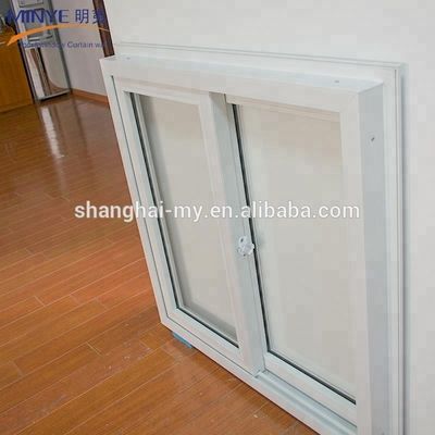 Απλές και ηχομόνωση PVC πλαστικό συρόμενα παράθυρα με πάχος προφίλ 2,5 mm
