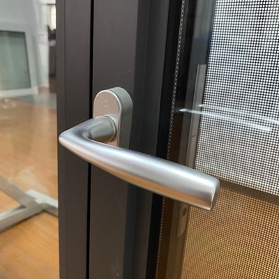 Αλουμινίου Casement παράθυρο με διπλό γυαλί κυλίνδρους παράθυρα και σύγχρονο στυλ σχεδιασμού