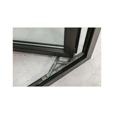 Θερμική διακοπή Αλουμινίου Κλίση γυρισμένο παράθυρο με αδιάβροχο και θερμομόνωση πλεονέκτημα