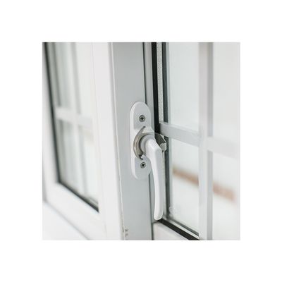 Στρίβοντας Upvc διπλό γυάλινα παράθυρα Grills σε γυάλινη ενσωμάτωση για εύκολη συντήρηση