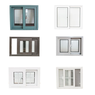 Στρίβοντας Upvc διπλό γυάλινα παράθυρα Grills σε γυάλινη ενσωμάτωση για εύκολη συντήρηση