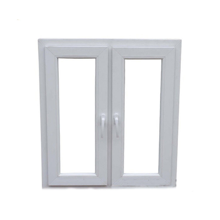 UPVC/PVC Casement Windows Design για τουαλέτα Αντίσταση στον άνεμο 3500pa Swing Open Style