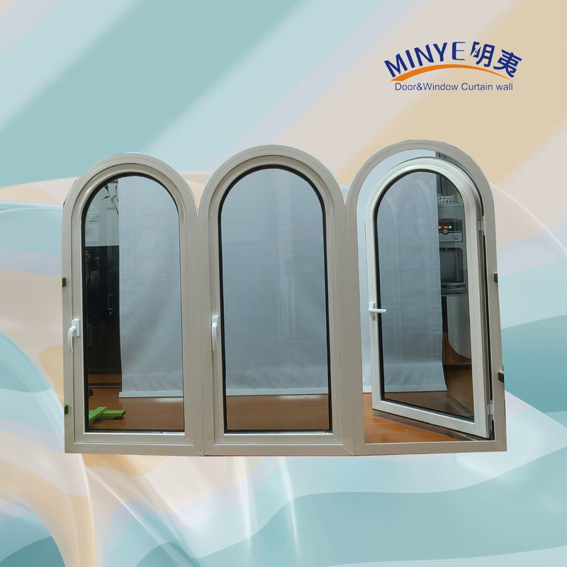 Σύγχρονο σχεδιασμό UPVC Casement παράθυρο με καλή αντοχή στη διάβρωση και υψηλή αντοχή